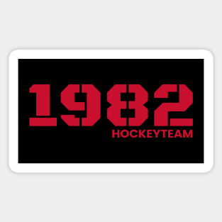 hockeyteam 1982 Sticker
